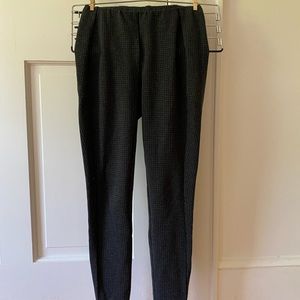 J.Jill J Jill Houndstooth Ponte High Rise Riding Leggings Petite